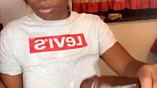 Stepsister verbally sucks 11 inches of hard BBC in taboo homemade scene