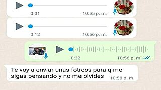 Hot Venezuelan Comadre in Steamy Video Call Showing Big Tits and Ass