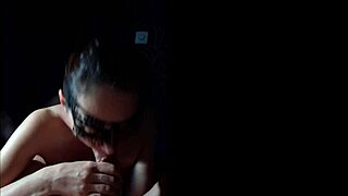 Ann Slave Gives Master Morning Blowjob With Monster Cock