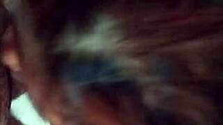 Milf sucks cock with intense oral passion!