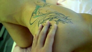 ryan conner takes it hard in wild milf anal scene. her moans echo through the room.