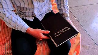 Oh, That Pastor Leaves a Huge Creampie in Her Hot Pussy!