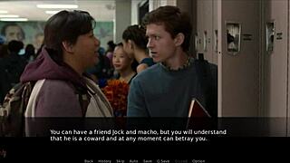 Spider-Man Behind The Mask Part 1: Intense Fucking Begins With Brunette!