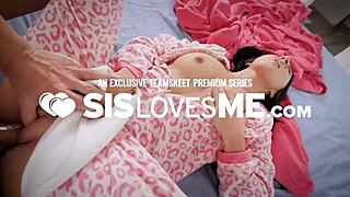 teen and mom fucked after stealing bust