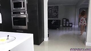 In this taboo encounter, a 40-year-old milf gives a blowjob to a teen with braces, but the results remain inconclusive