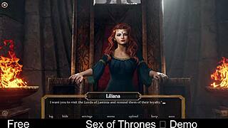Exploring the demo of Sex of Thrones game with mature nude scenes and sex elements