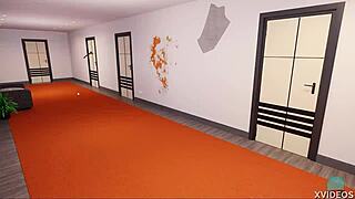 Mysterious Rose Swallows Cum Load