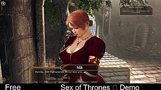 Exploring the demo of Sex of Thrones game with mature nude scenes and sex elements
