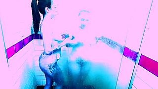 I can't believe this threesome with Cassiana Costa. Her big tits and ass are amazing.