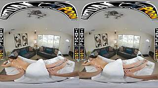 Want to see Armani Black's big tits massaged sensually? This latina milf is irresistible!