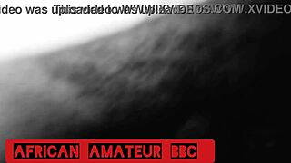 african armature takes big black cock in missionary