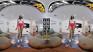 virtual porn - horny black stepmom lia lovely teaches you a lesson with her big ass