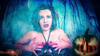 It's POV jerk off instructions from MILF in costume