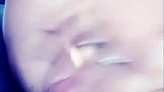 Vanessa Vixon indulges in solo fetish masturbation, playing with her big tits and pussy.