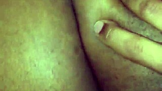 Ebony BBW Throws Big Ass Back While Fucking Cock Cowgirl Style