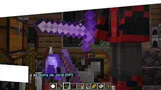 Mature and teen amateurs dressed as Minecraft characters fuck dirty