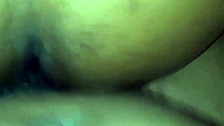 Pretty Jamaican mom jumps off dick for deeper penetration.