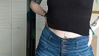 Horny MILF Rides Toys Intensely