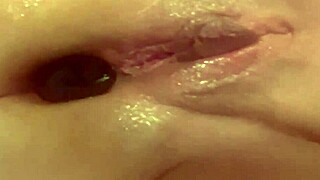 Big Ass BBW Pleasures Her Pussy and Ass