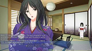 Bound and gagged: An Akumero Family Iroha route milf's titjob punishment