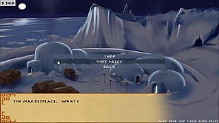 Milf gives ghost blowjob in anime!