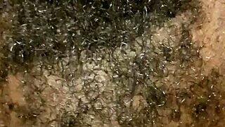 oski and my hairy wife getting so wet