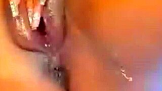 phat pussy stepmom masturbates and gets creampie