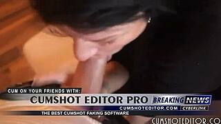 Hot German Milf Filled With Cum Pov