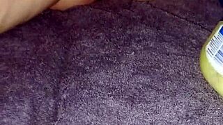 Velvet Rain 23 masturbates with toys and squirts