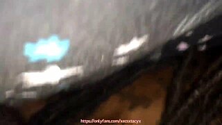 King Xecsxtacyx pleasures thick sexy ebony MILF's wet creamy pussy