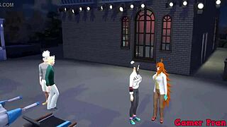 hinata consoles sad kakashi after training, they fuck wildly