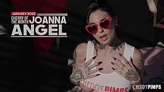 Joanna Angel, strip and masturbate with your toy?