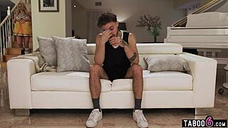 mature milf stepmom spencer scott became downed stepsons personal cheerleader