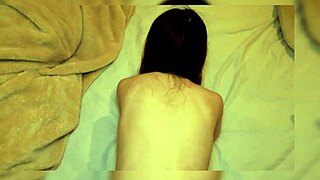 Shaved housewife gets creampie from husband tonight