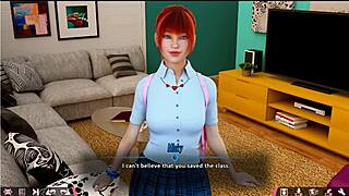 Lost in small town america – young amateur gets her ass pounded by big tits milf