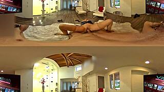 Can This Blonde Milf Show You The Way In Vr360?