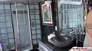 Fucking My Busty Milf Stepmother's Pussy Before Stepdad Returns Home