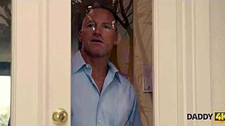 jenny glad for wild sex with handsome mature