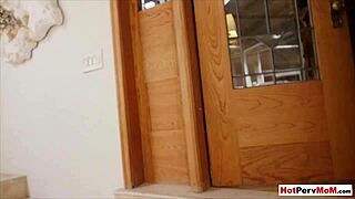 Fucking My Busty Milf Stepmother's Pussy Before Stepdad Returns Home