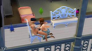 Big Tits MILF Lesbians