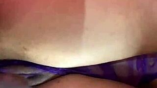 my ebony milf pussy stuffed with hard cock close up