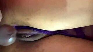 my ebony milf pussy stuffed with hard cock close up