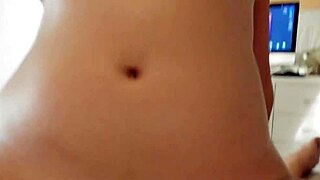 Rubbing pussy on cock!