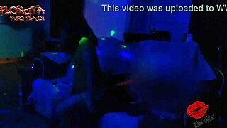 Gas distributor breaks Flor's ass in like an amateur mom