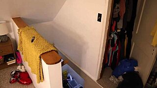 I walked in on my stepmom masturbating, and look what happened from my POV!