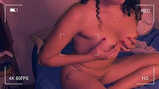 Beautiful brunette fucks like a goddess with big tits and ass