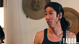 stepmom lauren phillips, wanna handle double trouble with david lee?