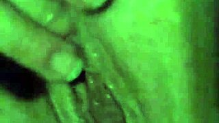 Horny milf goes down on partner and plays with his tit