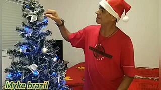 Brazilian MILF and adult film star has a steamy sexual encounter with me at my home