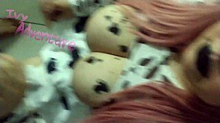 Cosplay Cow Girl Hentai Boobs Blowjob Cum on Tits - Ivy Adventure